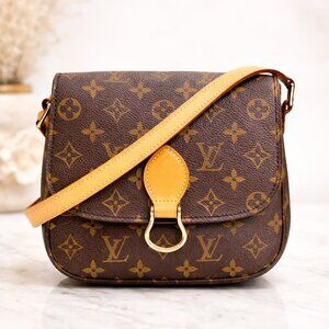 Authentic Louis Vuitton Mini Saint Cloud Monogram Crossbody Bag